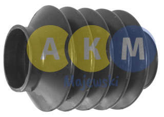 Rubber bellow for hook