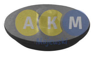 pressure disks for leaf springs