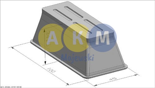rubber buffer of leaf spring