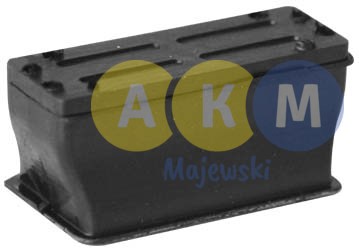 rubber buffer of leaf spring ;