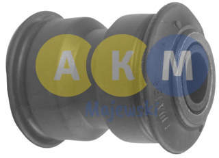 rubber-metal bush; leaf spring